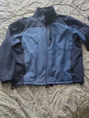 ZeroXposur Men's Navy fleece-lined softshell Jacket
